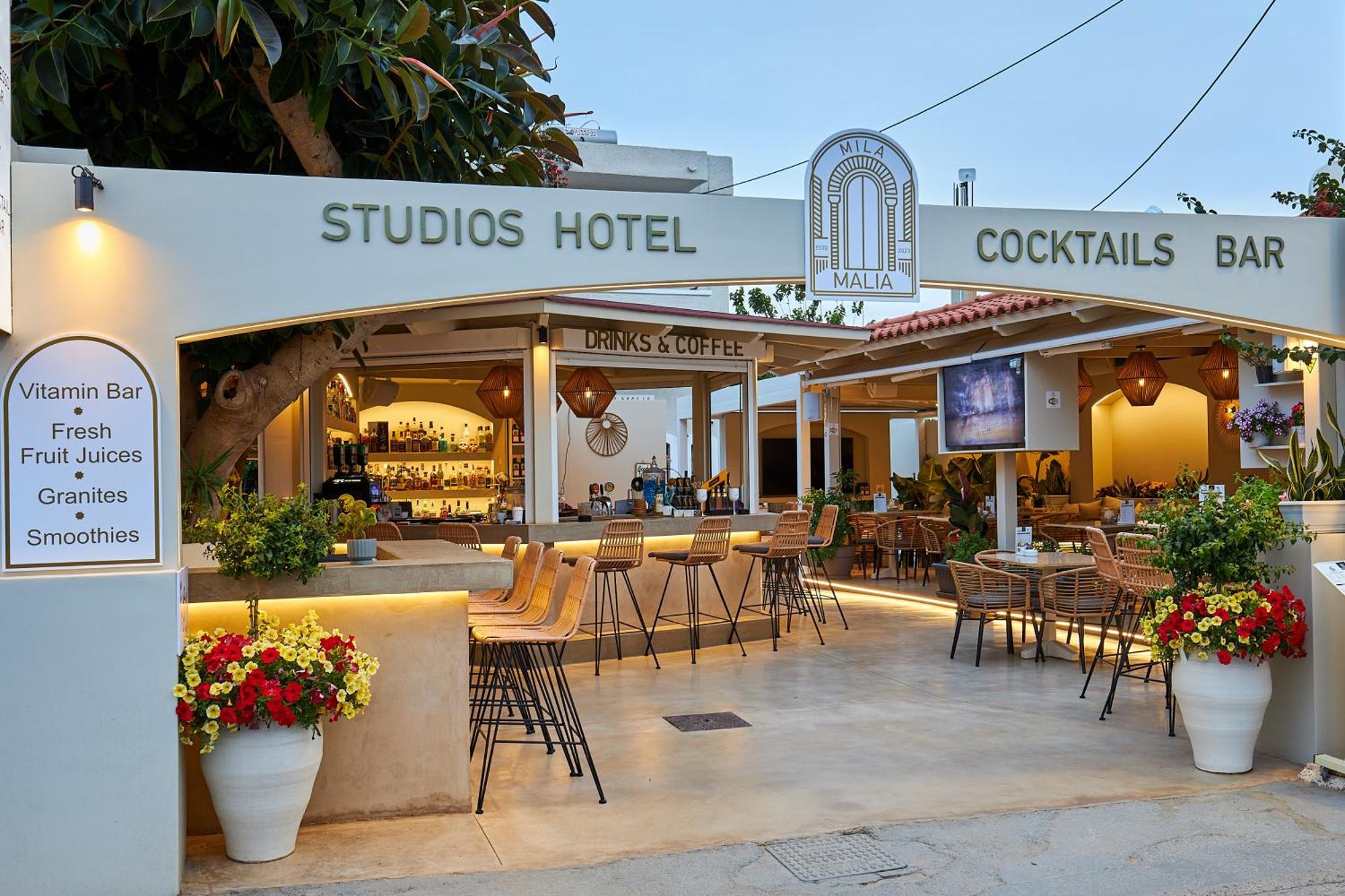 Mila Malia Studios Hotel Dış mekan fotoğraf
